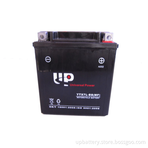 Motorcycle Battery Seale Maintenance Free Ytx7l-Bs Mf 12V 7ah